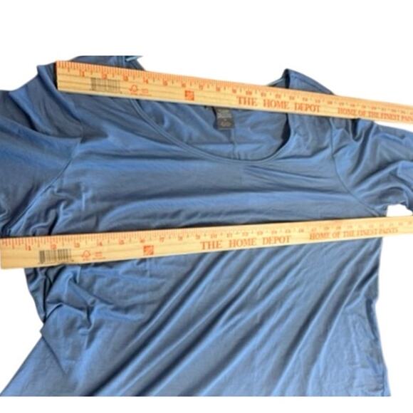 "KATE & MALLORY" Scoop Neck Tunic Top SZ 1X Boho Prairie Country Cottage Core - Picture 4 of 9